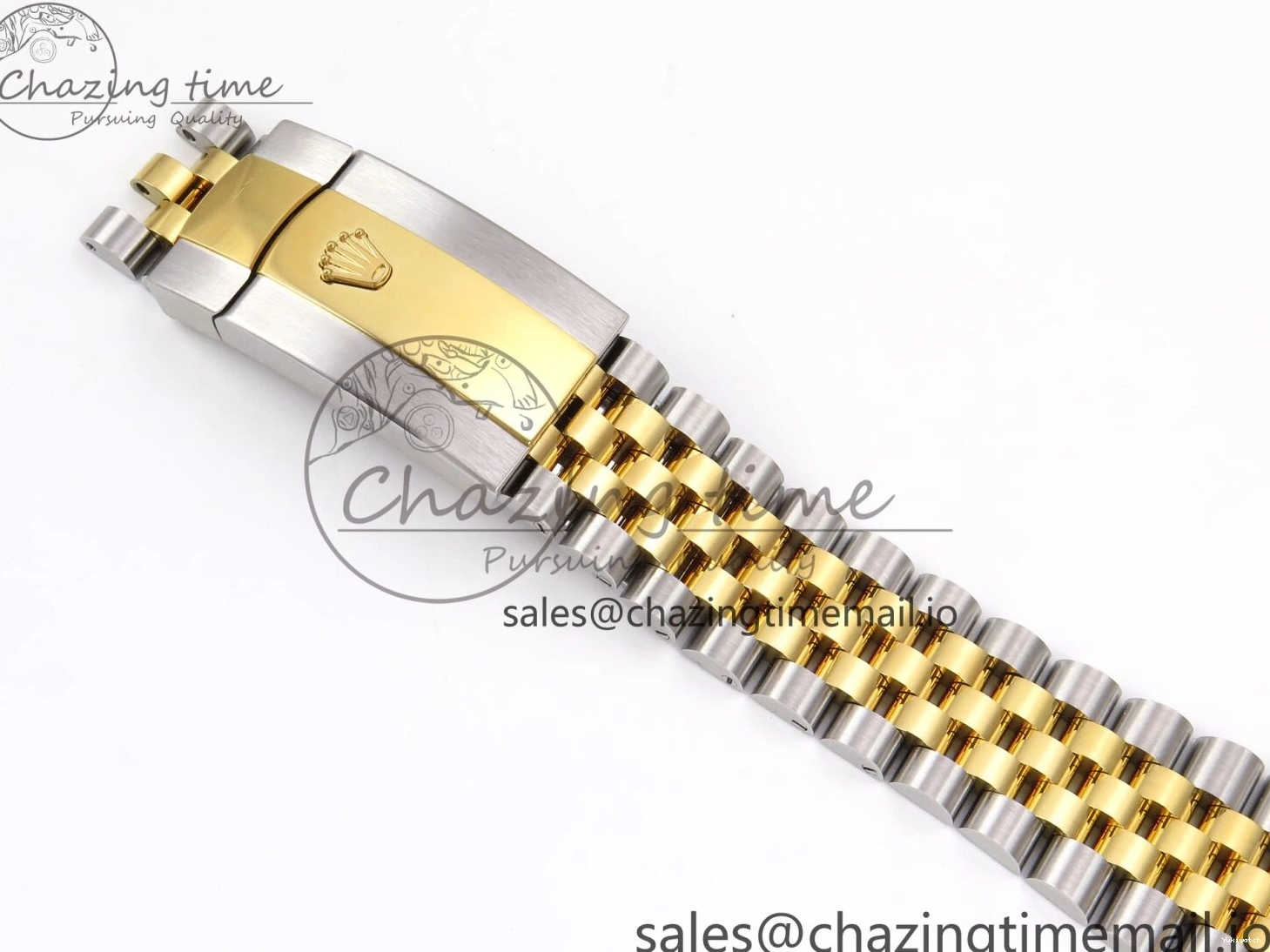 Silver 126333 Best DateJust 41 Edition A3235 SS Stick on YG EWEF Dial Jubilee Bracelet 0118
